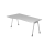 Desk Osaka, C-foot design, 800 x 800 mm