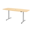 Desk Jakarta, T foot frame, 1200 x 800 mm -