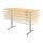 Desk Jakarta, T foot frame, 1200 x 800 mm -