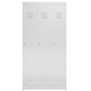 B-WARE - Spind anthrazit, 90 cm breit, 3 Abteile | Serie...