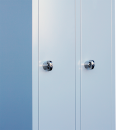 B-WARE - Spind anthrazit, 90 cm breit, 3 Abteile | Serie ClassiX