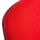 Conference chair without armrests, red