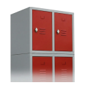 Aufsatzspind 60 cm breit, rot | Lüllmann®