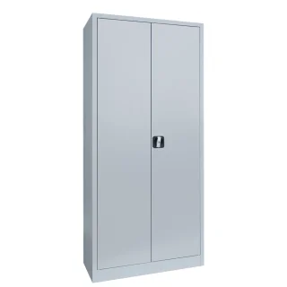Aktenschrank komplett montiert Metallschrank abschließbar Werkzeugschrank 180x80x38,3cm grau bei Steelboxx kaufen