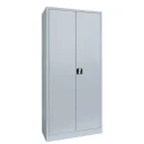 Aktenschrank komplett montiert Metallschrank abschlie&szlig;bar Werkzeugschrank 180x80x38,3cm grau bei Steelboxx kaufen