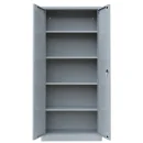 Aktenschrank grau, 4,5 OH, 38 cm tief | L&uuml;llmann&reg;