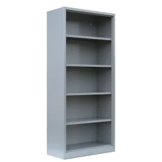 Lüllmann® Aktenregal, 5 OH, 1950 x 925 x 422 mm, grau