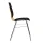 Wooden shell chair without armrests