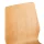 Wooden shell chair without armrests