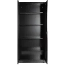 Aktenschrank schwarz, 5 OH, 42 cm tief | Lüllmann®