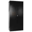 Aktenschrank schwarz, 5 OH, 42 cm tief | L&uuml;llmann&reg;