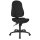 High Swivel chair - Black polyamide base - black