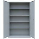 XL Aktenschrank grau, 5 OH, 42 cm tief | L&uuml;llmann&reg;