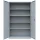 XL Aktenschrank grau, 5 OH, 42 cm tief | Lüllmann®