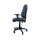 High swivel chair with arm rests - dark grey