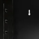 Aktenschrank schwarz, 5 OH, 50 cm tief | L&uuml;llmann&reg;