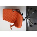 B&uuml;rostuhl Pantera &ndash; niedrige Lehne - orange