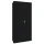 Aktenschrank schwarz, 5 OH, 60 cm tief | Lüllmann®