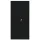 Aktenschrank schwarz, 5 OH, 60 cm tief | Lüllmann®