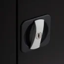 XL Aktenschrank schwarz, 5 OH, 42 cm tief | L&uuml;llmann&reg;