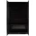 XL Aktenschrank schwarz, 5 OH, 60 cm tief | Lüllmann®
