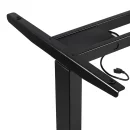 Gestell f&uuml;r E-Tisch, schwarz, 1250 - 2000 | L&uuml;llmann&reg;