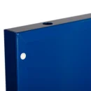 L&uuml;llmann&reg; Wandh&auml;ngeschrank, 600 x 400 x 300 mm, lichtgrau/blau