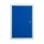 Lüllmann® Wandhängeschrank, 600 x 400 x 300 mm, lichtgrau/blau
