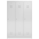 B-WARE - Spind grau, 120 cm breit, 3 Abteile | Serie ClassiX