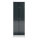 B-WARE - Fächerschrank anthrazit, 60 cm, 6...