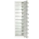 Laptopschrank wei&szlig;, 50 cm breit, 10 F&auml;cher | L&uuml;llmann&reg;