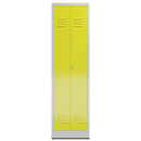 B-WARE - Personalspind gelb, 50 cm, 2 Abteile | Serie ClassiX