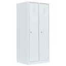 B-WARE - Spind weiß, 2 Abteile, 80 cm breit |...