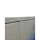 B-WARE - Spind wei&szlig;, 2 Abteile, 80 cm breit | L&uuml;llmann&reg;