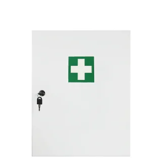 First aid cabinet without filling