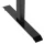 Gestell für E-Tisch, schwarz, 100-175 cm | Lüllmann®