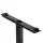 Gestell für E-Tisch, schwarz, 100-175 cm | Lüllmann®