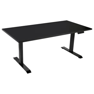 E-Schreibtisch, 60-125 cm hoch, 160x80 cm | Lüllmann®