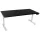 E-Schreibtisch, 60-125 cm hoch, 200x80 cm | Lüllmann®