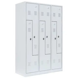 B-WARE - Z-Spind weiß, 6-türig, 120 cm breit | Lüllmann®