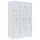 B-WARE - Z-Spind weiß, 6-türig, 120 cm breit | Lüllmann®