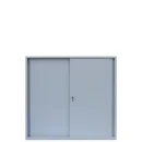 B-WARE - Schiebet&uuml;renschrank grau, 3 OH, 120 cm | Serie ClassiX