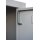 Garderobenschrank, 2 Abteile mittig schließend, 1800 x 500 x 500 mm, lichtgrau
