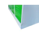B-WARE - Spind gr&uuml;n, 120 cm breit, 4 Abteile | Serie ClassiX