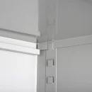 Fachboden f&uuml;r Fl&uuml;gelt&uuml;renschrank ClassiX B 1200 x T 600 mm, lichtgrau