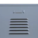 B-WARE - Spind blau, 3 Abteile, 120 cm breit | L&uuml;llmann&reg;