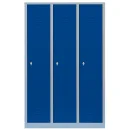 B-WARE - Spind blau, 3 Abteile, 120 cm breit |...