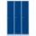 B-WARE - Spind blau, 3 Abteile, 120 cm breit | Lüllmann®