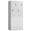B-WARE - Z-Kleiderspind 4 Abteile - grau