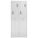 B-WARE - Z-Kleiderspind 4 Abteile - grau
